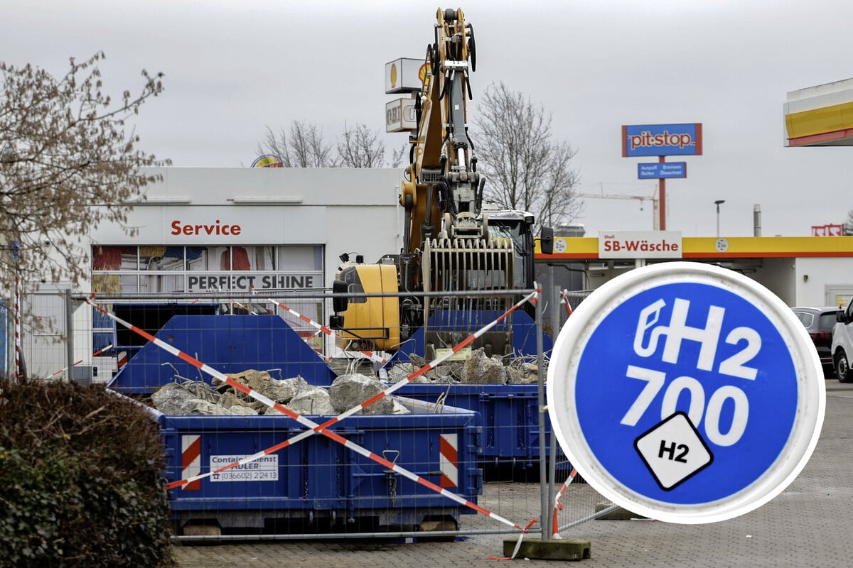 Wasserstoff-Tankstelle in Meerane: Ein teures Experiment geht zu Ende