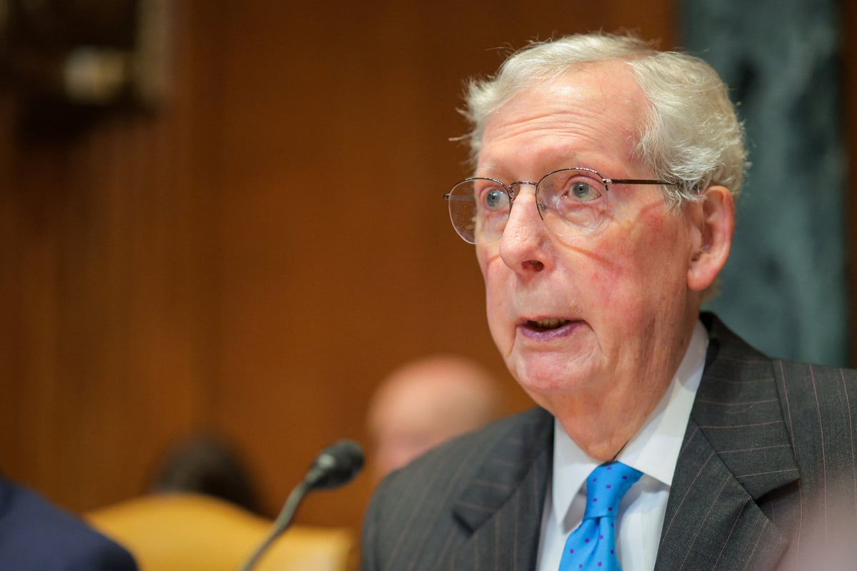Mitch McConnell hospitalized and receiving "excellent care" for unknown illness