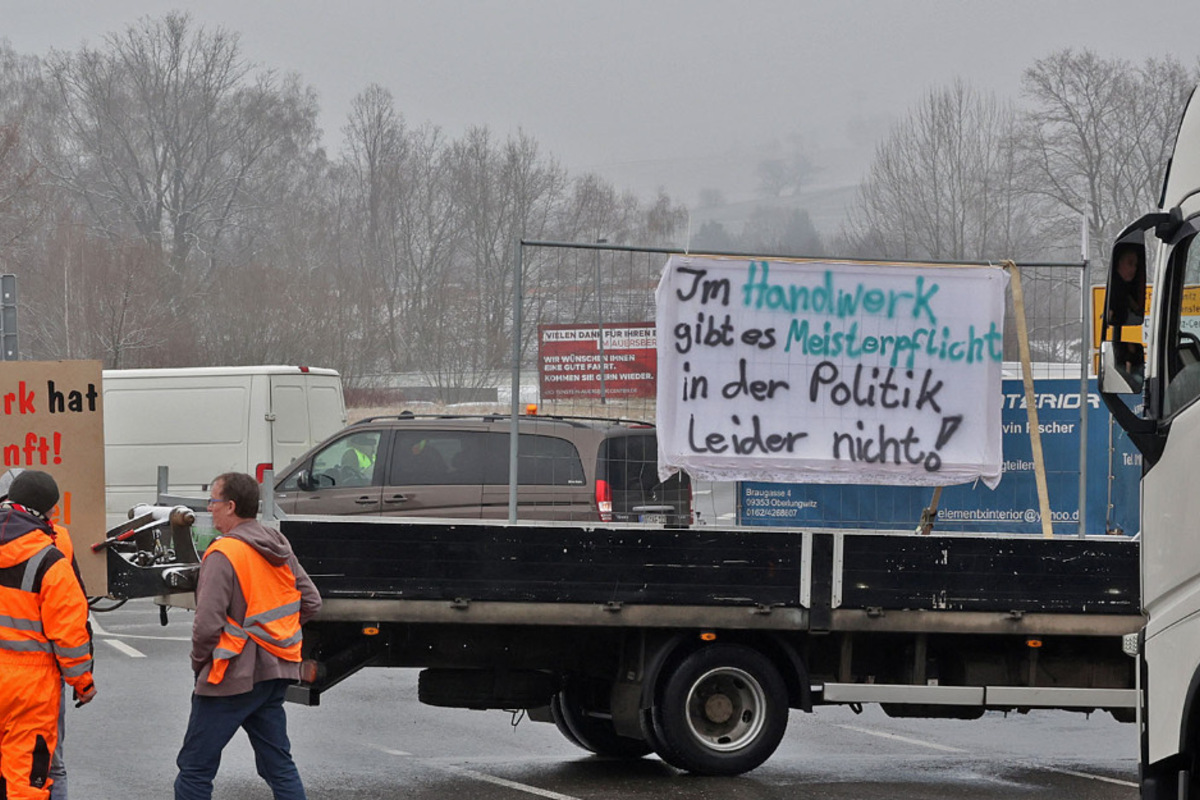 Bauernproteste: Protestfahrt im Vogtland, Korso nach Chemnitz geplant