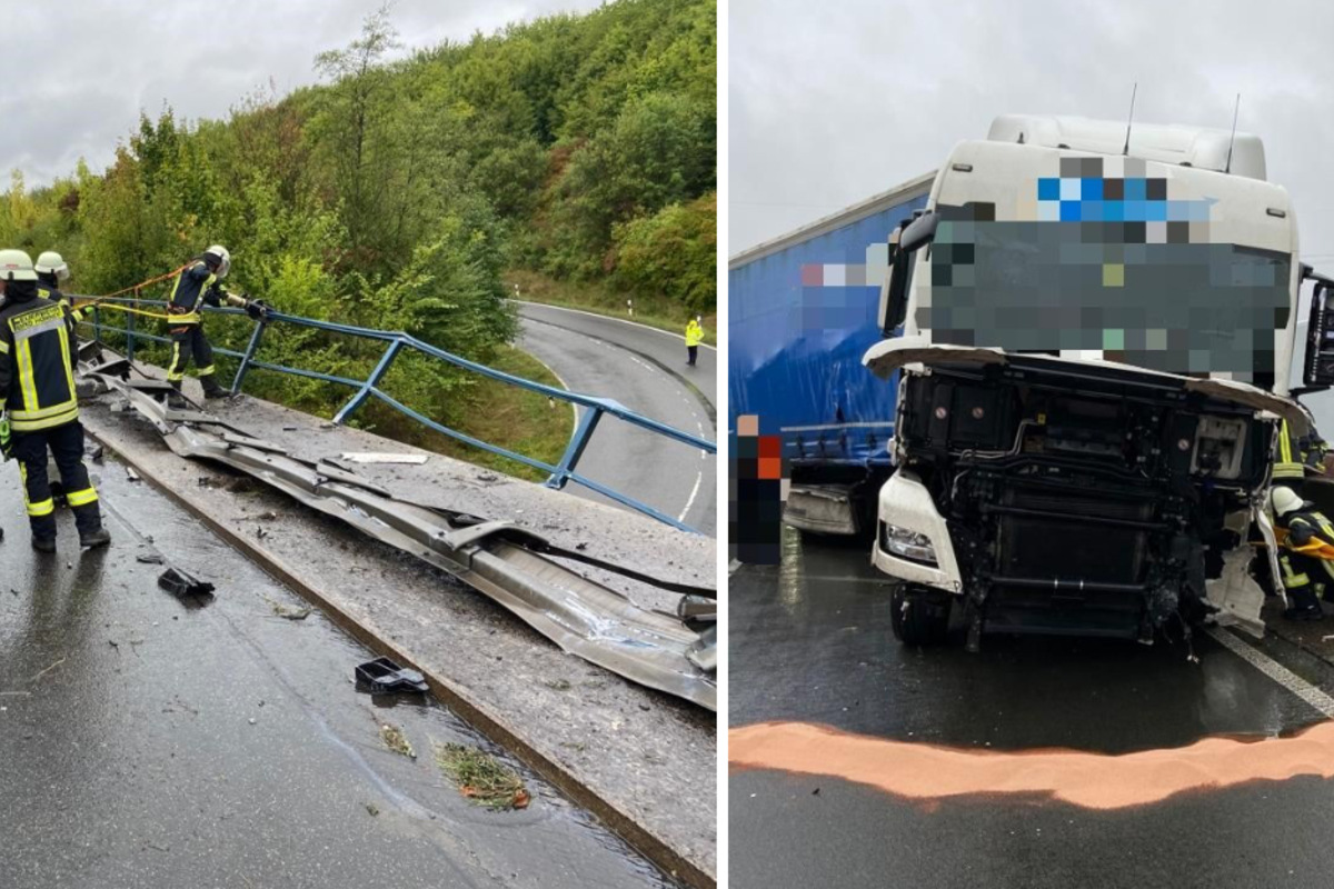 Lkw Kracht In Brücke: Stundenlange Vollsperrung Auf Der A3