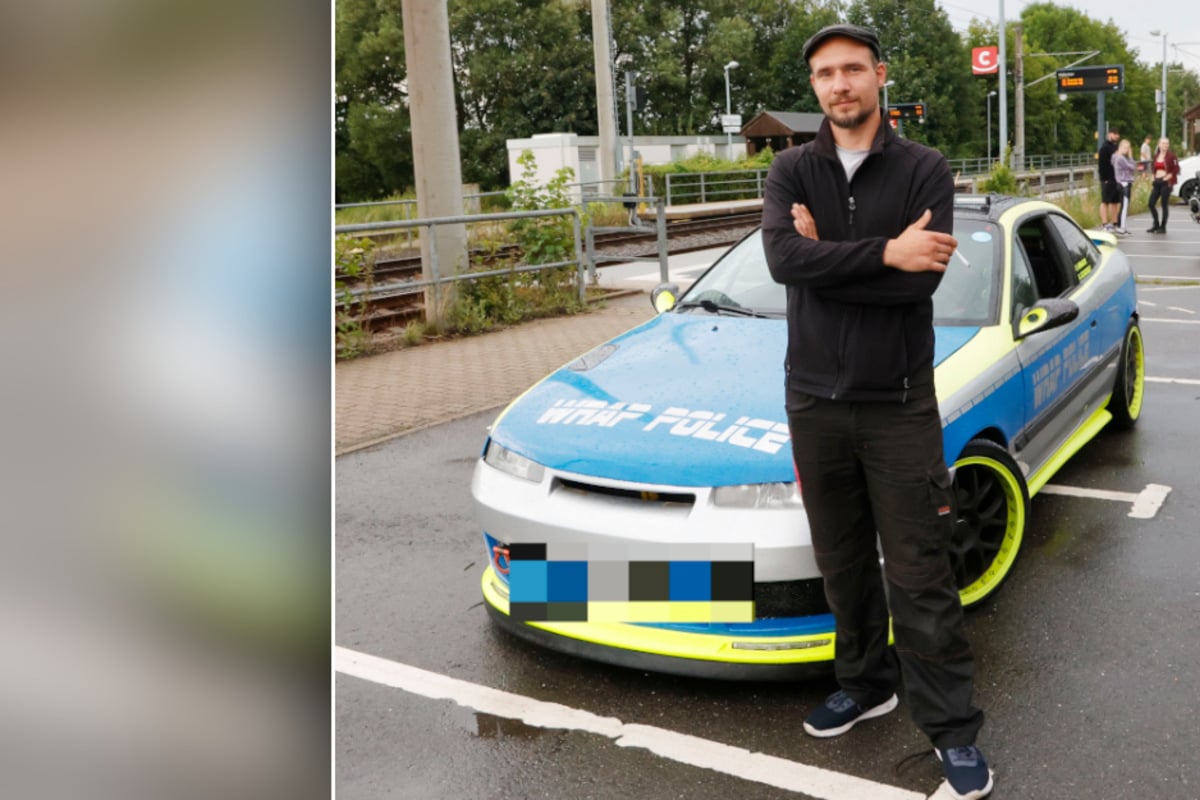 Bei Tuning-Treffen: Opel-Fahrer mit Polizeifolie bekommt Ärger