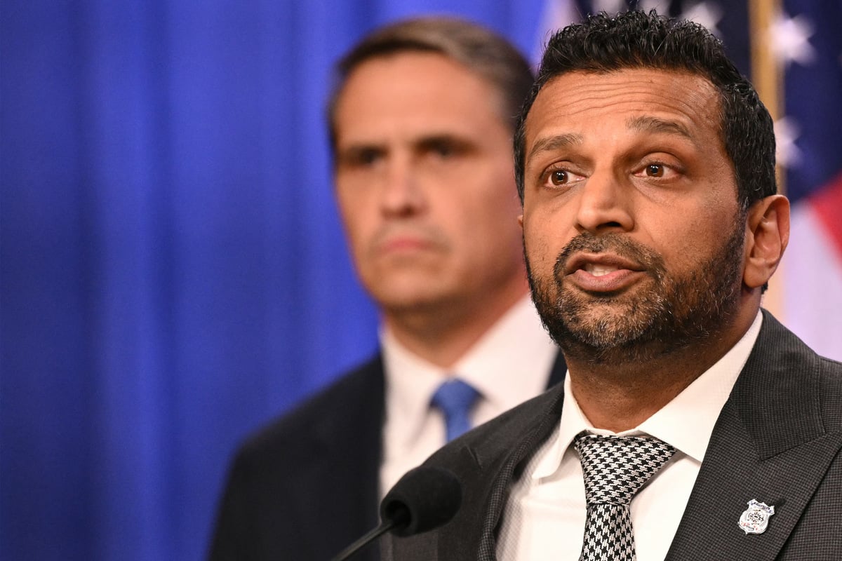 Kash Patel contradicts claims from his $250 million lawsuit in disastrous press briefing