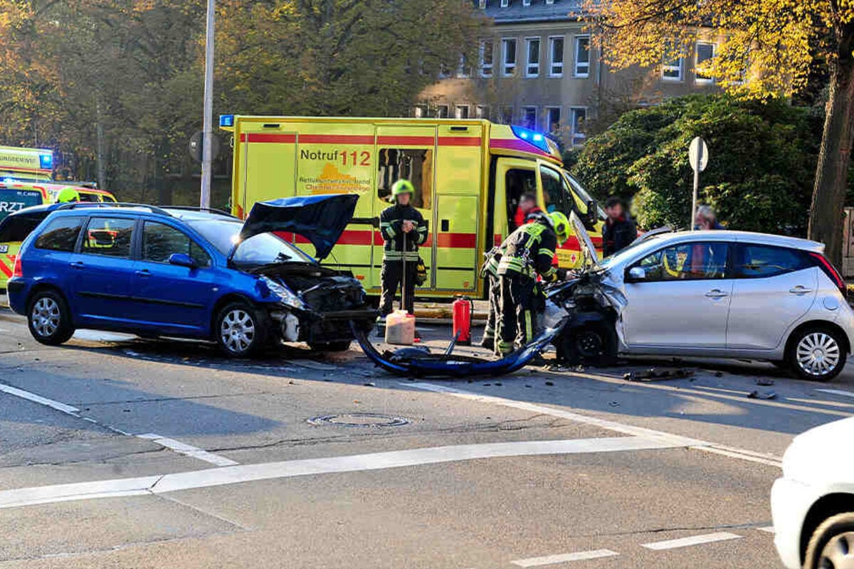 Chemnitz Unfall Gestern