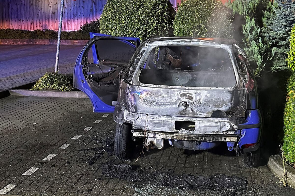 Feuerteufel haben wieder Autos im Visier: Erneuter Brand im Harz