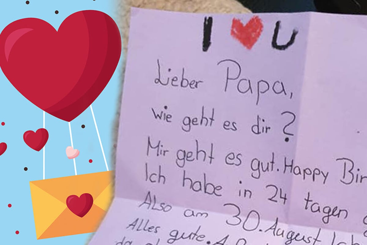 Madchen 9 Schickt Totem Vater Eine Karte Zum Geburtstag Und Bekommt Antwort 24