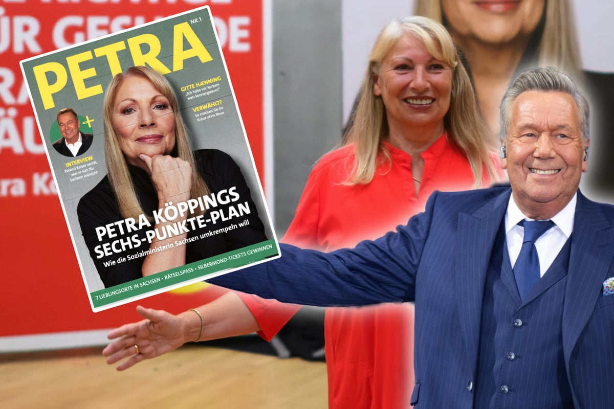 Magazin-Fieber bei der SPD: Spitzenkandidatin Köpping zaubert Roland Kaiser aus dem Hut!
