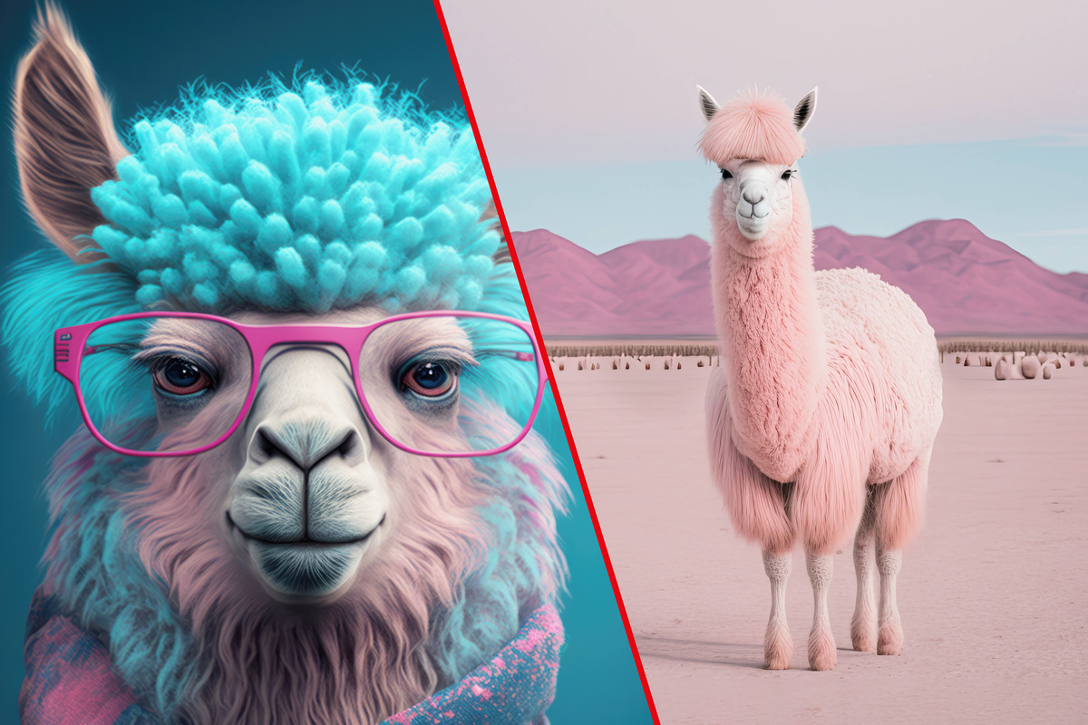 Highest leaping llama in the world