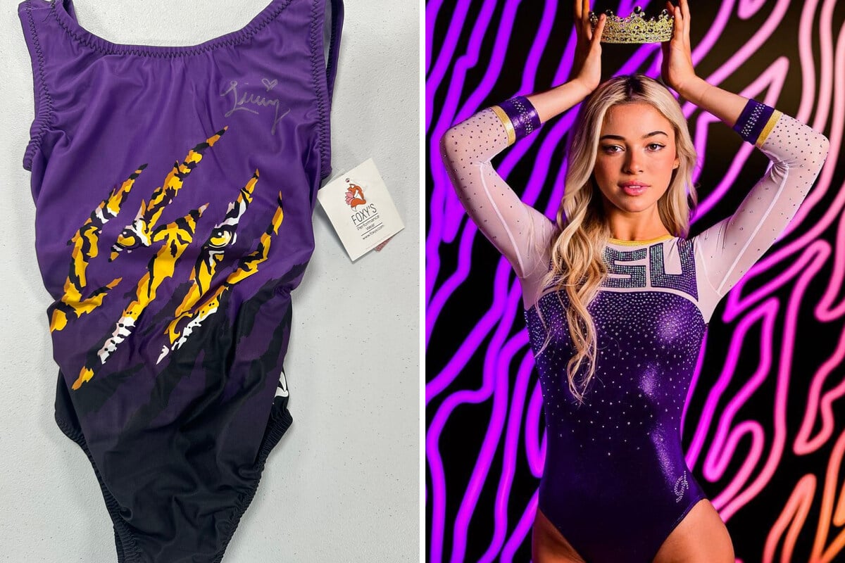 Olivia Dunne's signed LSU leotards sell out within hours for $130