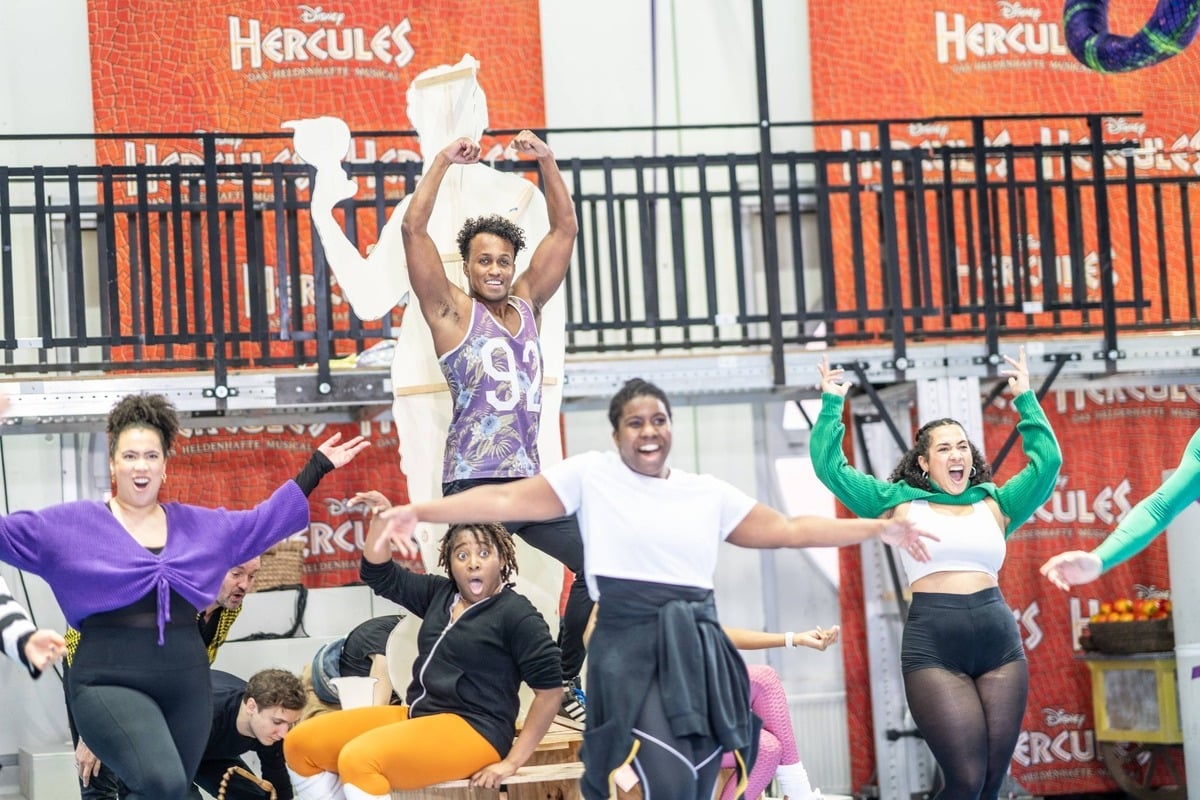 Hercules-Proben im vollen Gange: "Eigentlich ist es unsere Show"