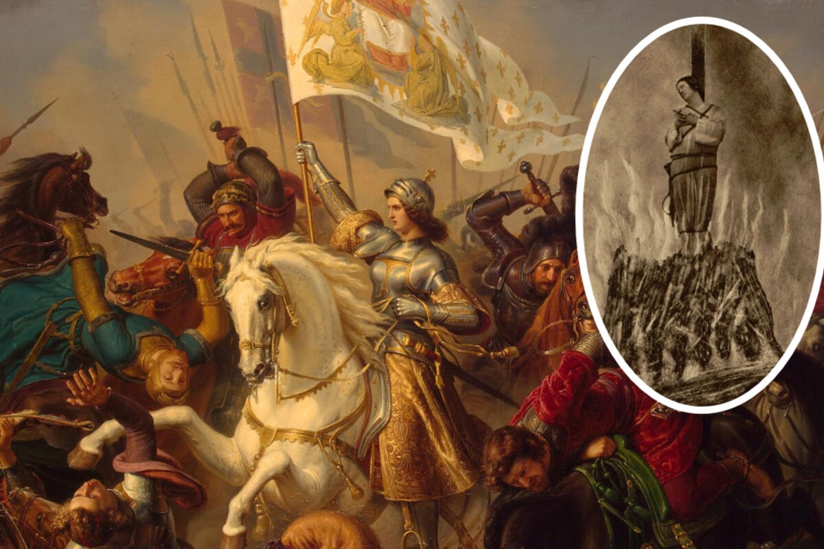Heute vor 595 Jahren endete das Leben einer jungen Französin auf dem Scheiterhaufen