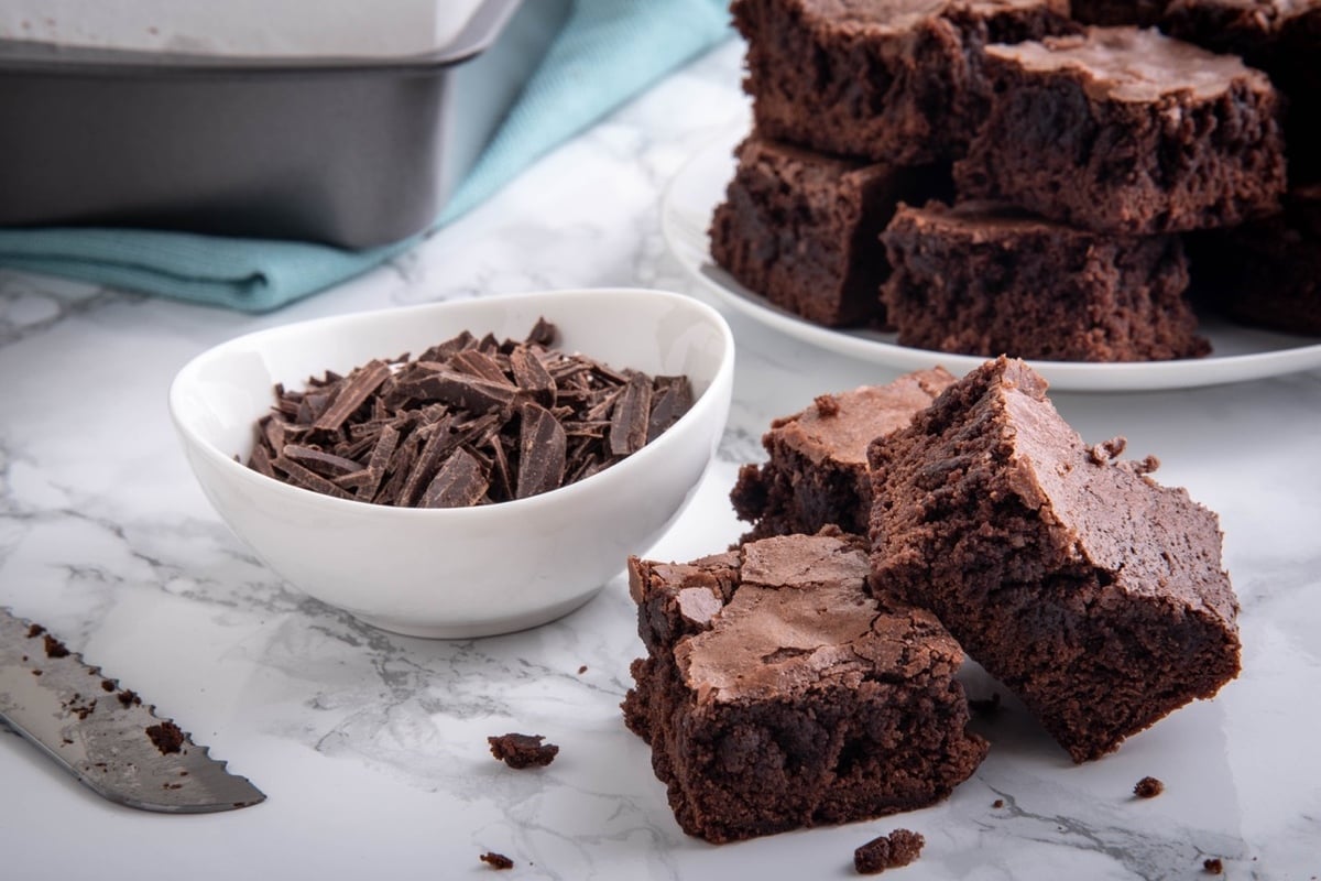 Brownie Rezept: einfach &amp; schnell saftige Brownies backen