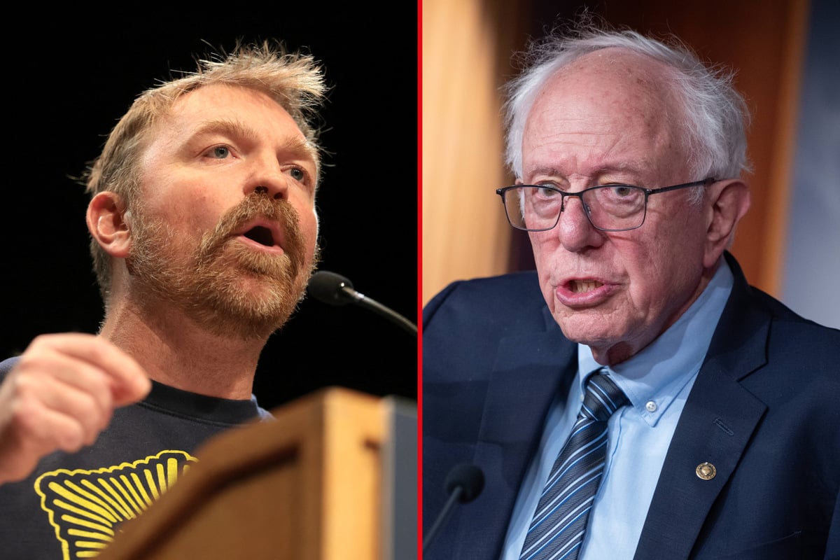 Sanders stands by Platner as betting odds fall in wake of sexting scandal