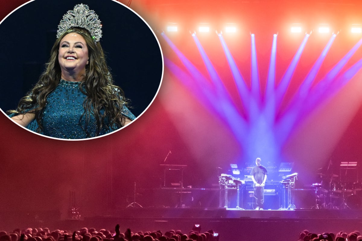 Laser, Legenden, Leipzig: Schiller feiert Tourauftakt mit Sarah Brightman