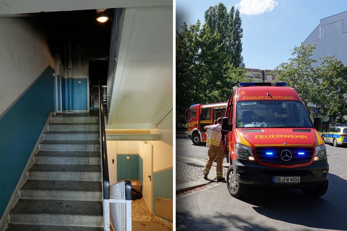 Feuer in der Neustadt: Verletzte nach Brand in Mehrfamilienhaus