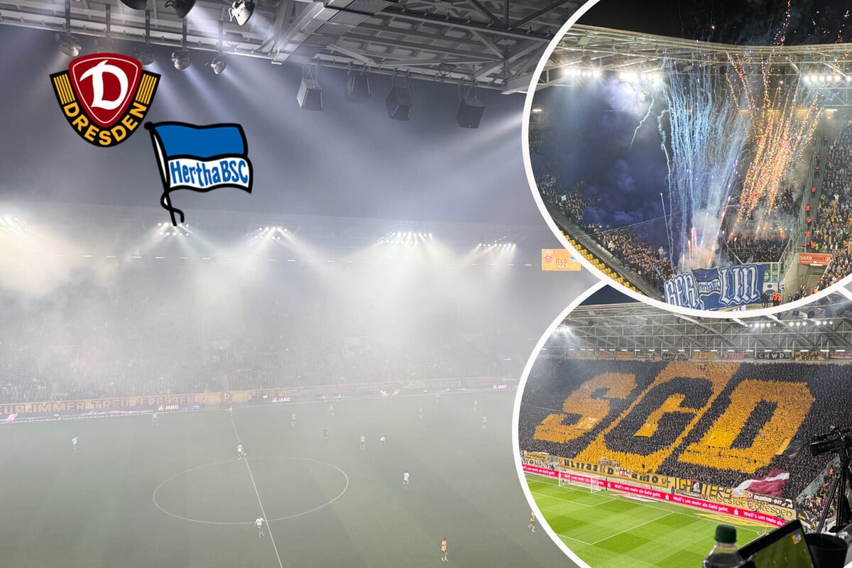 Dynamo gegen Hertha BSC live: Eklat in Dresden! Fans stürmen den Rasen und wollen zum Gästeblock