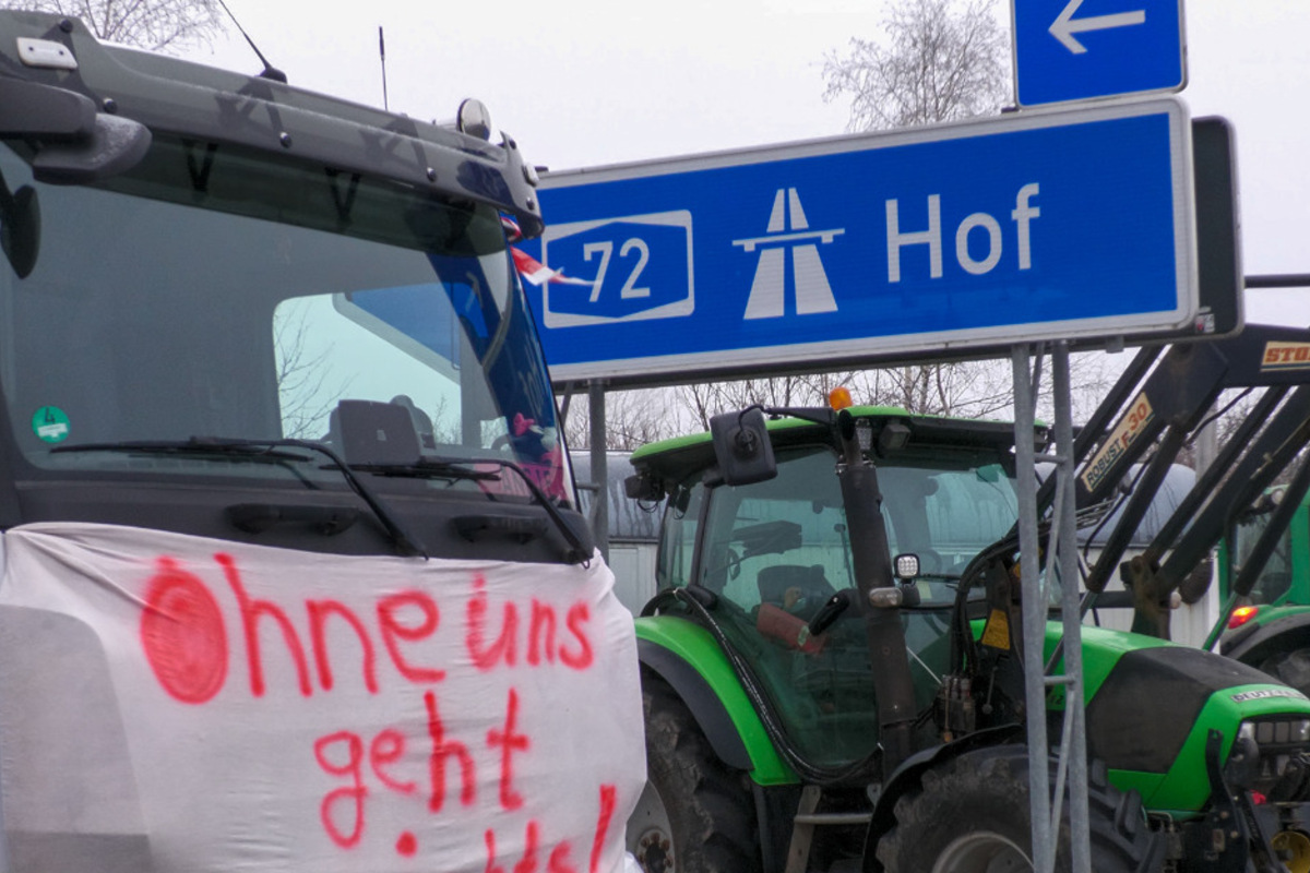 Bauernproteste in Chemnitz und Umgebung: Erneute Blockaden möglich