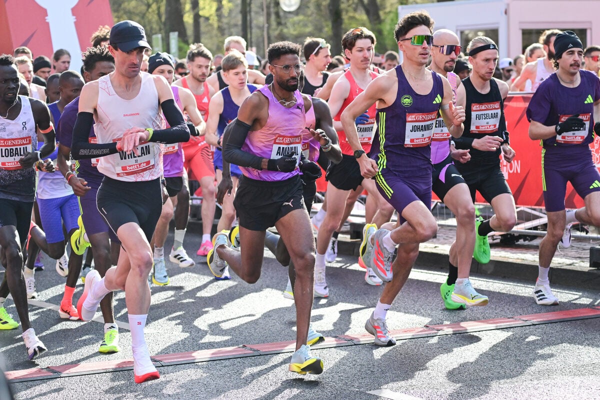 Berliner Halbmarathon: Er knackt den deutschen Rekord!
