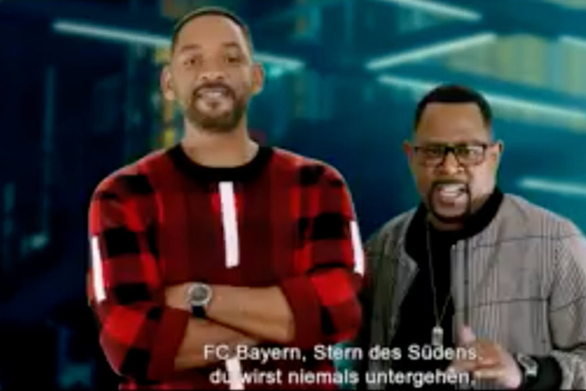 Warum Singen Die Bad Boys Will Smith Martin Lawrence Die Bayern Hymne Stern Des Sudens Tag24