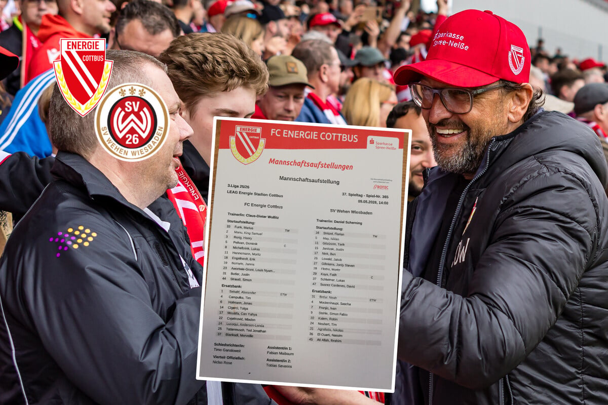 Cottbus-Showdown live: Wollitz wechselt viermal, Geburtstagskind auf der Bank