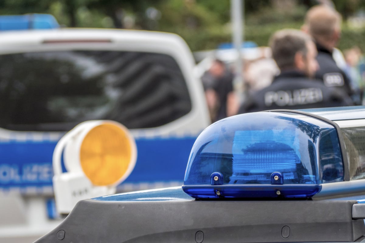 Polizisten ziehen Waffe und schießen auf Frau