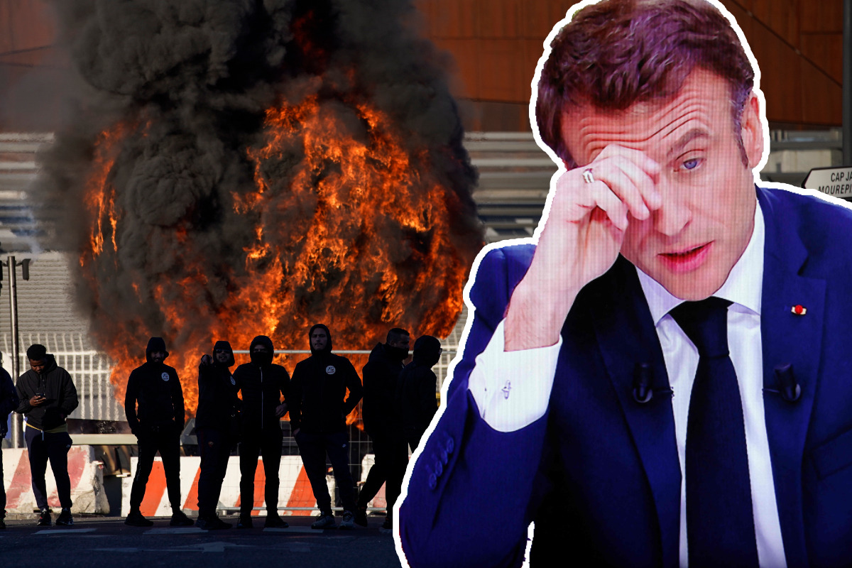 Montagnes d’ordures, incendies, blocages : pas de fin des manifestations en vue en France
