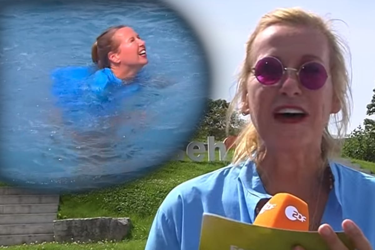 ZDF Fernsehgarten Moderatorin Andrea Kiewel Unten Ohne beim "FestiWal"?