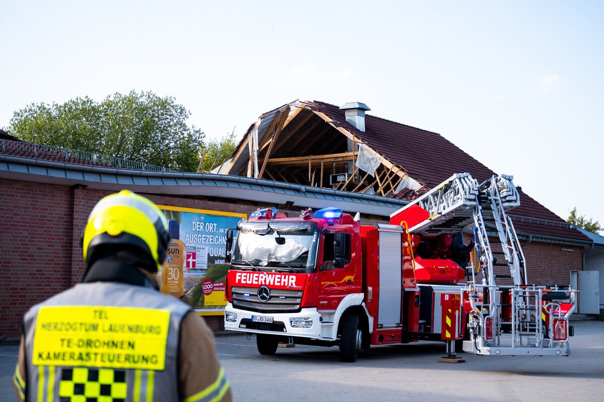 Supermarkt-Dach in Ratzeburg eingestürzt - Mindestens zwölf Verletzte