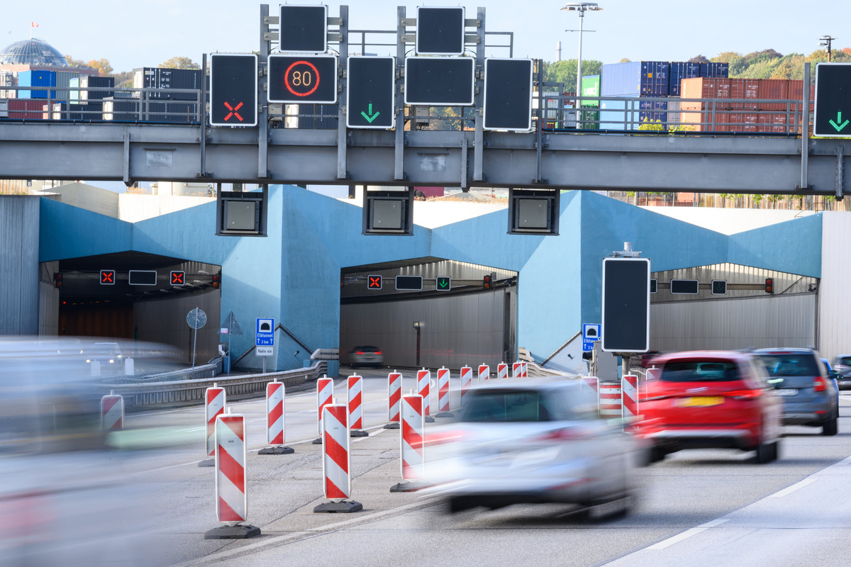 ElbtunnelSperrung in Hamburg Erste Röhre ab Freitag dicht