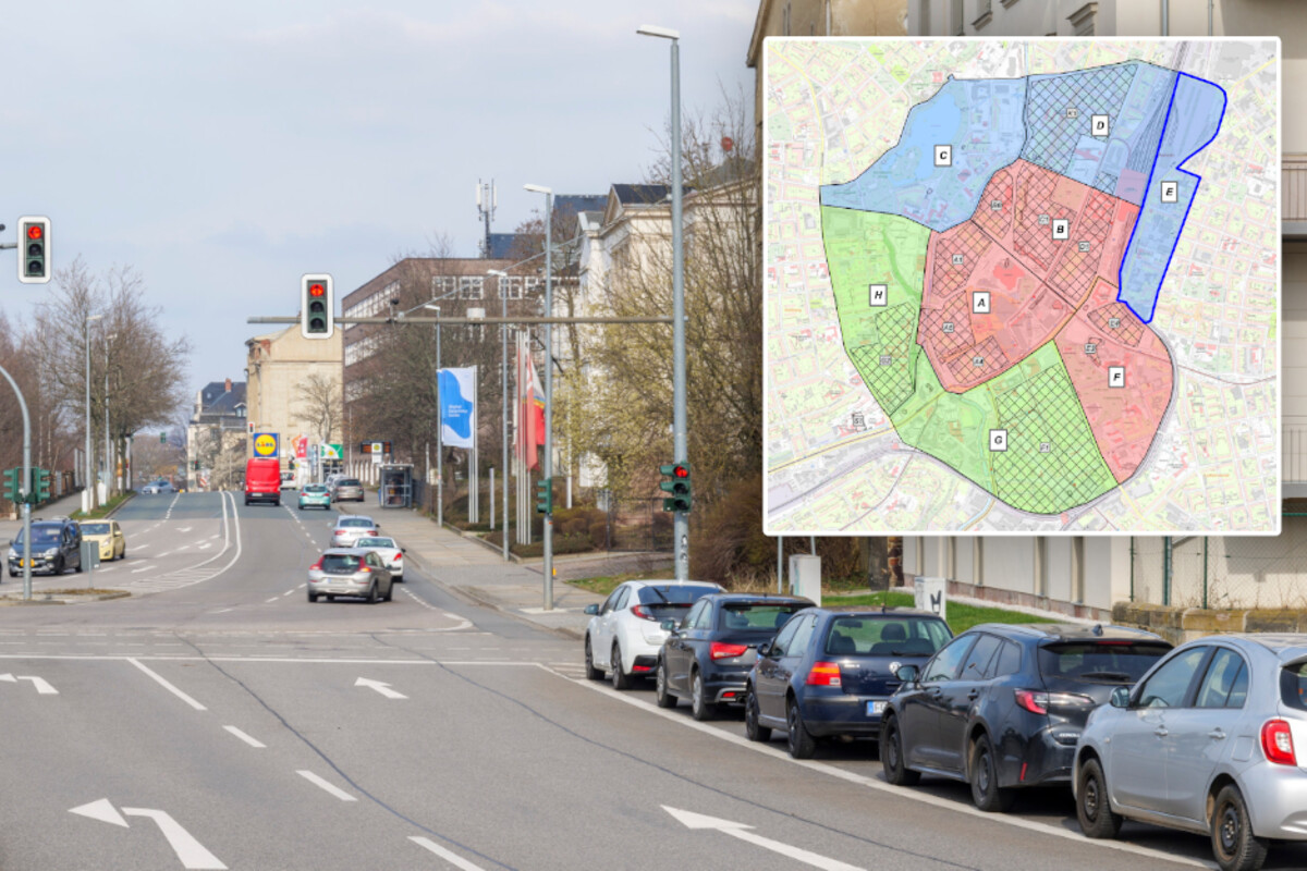 Chemnitz: Hier müssen Autofahrer bald fürs Parken zahlen