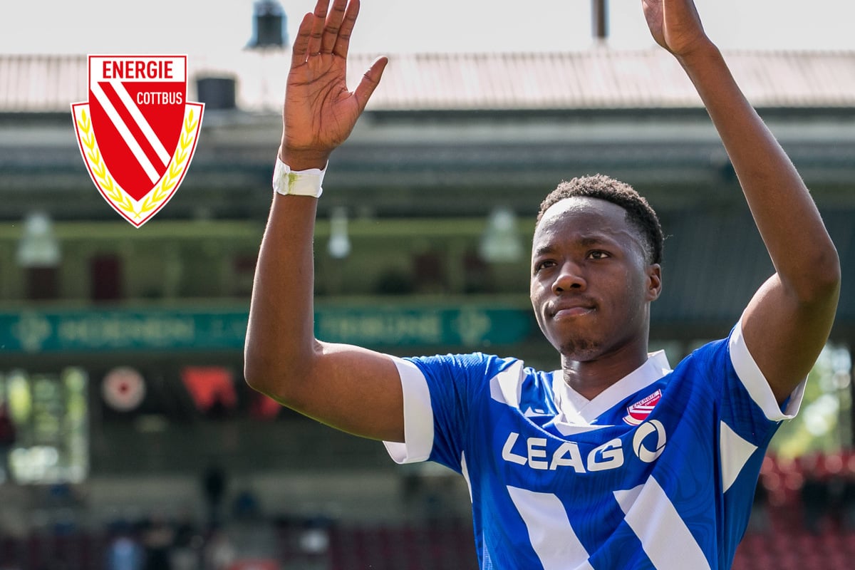 Erst das Tor, jetzt die Tribüne: Großes Gefühls-Drama um Cottbus-Matchwinner