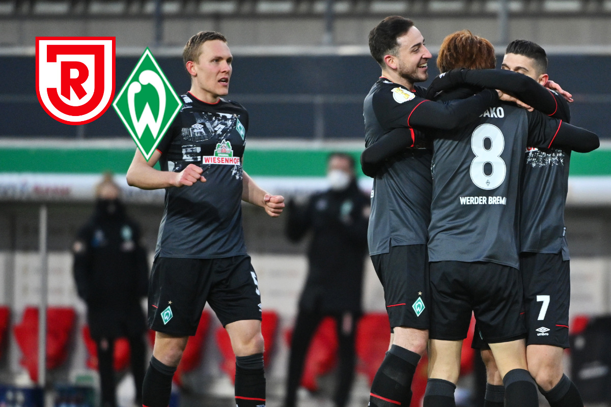 Yuya Osako schießt Werder Bremen in Regensburg ins Pokal-Halbfinale!