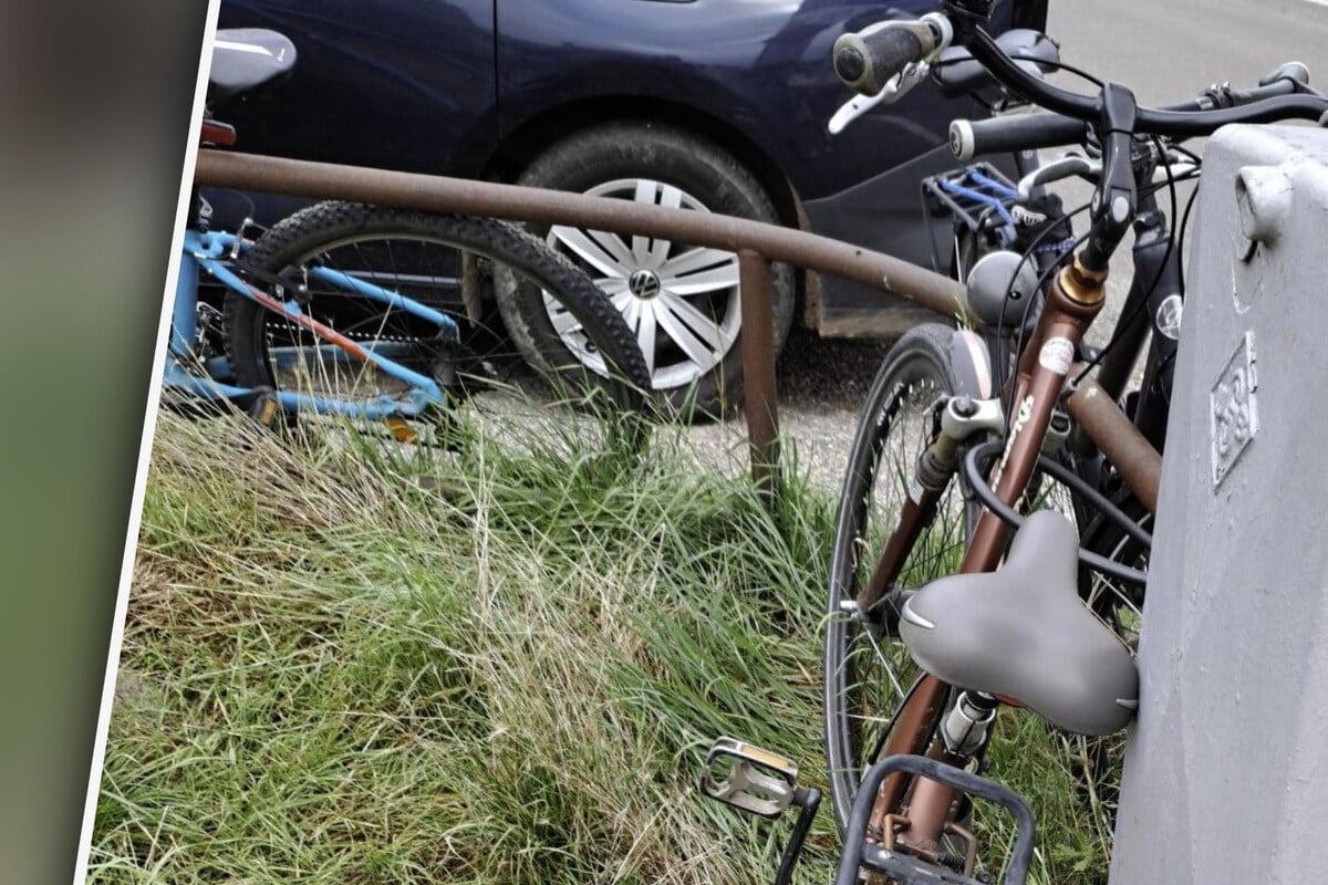 Dumme Aktion! Fahrrad an Bahnschranke sorgt für Störungen und Verspätungen