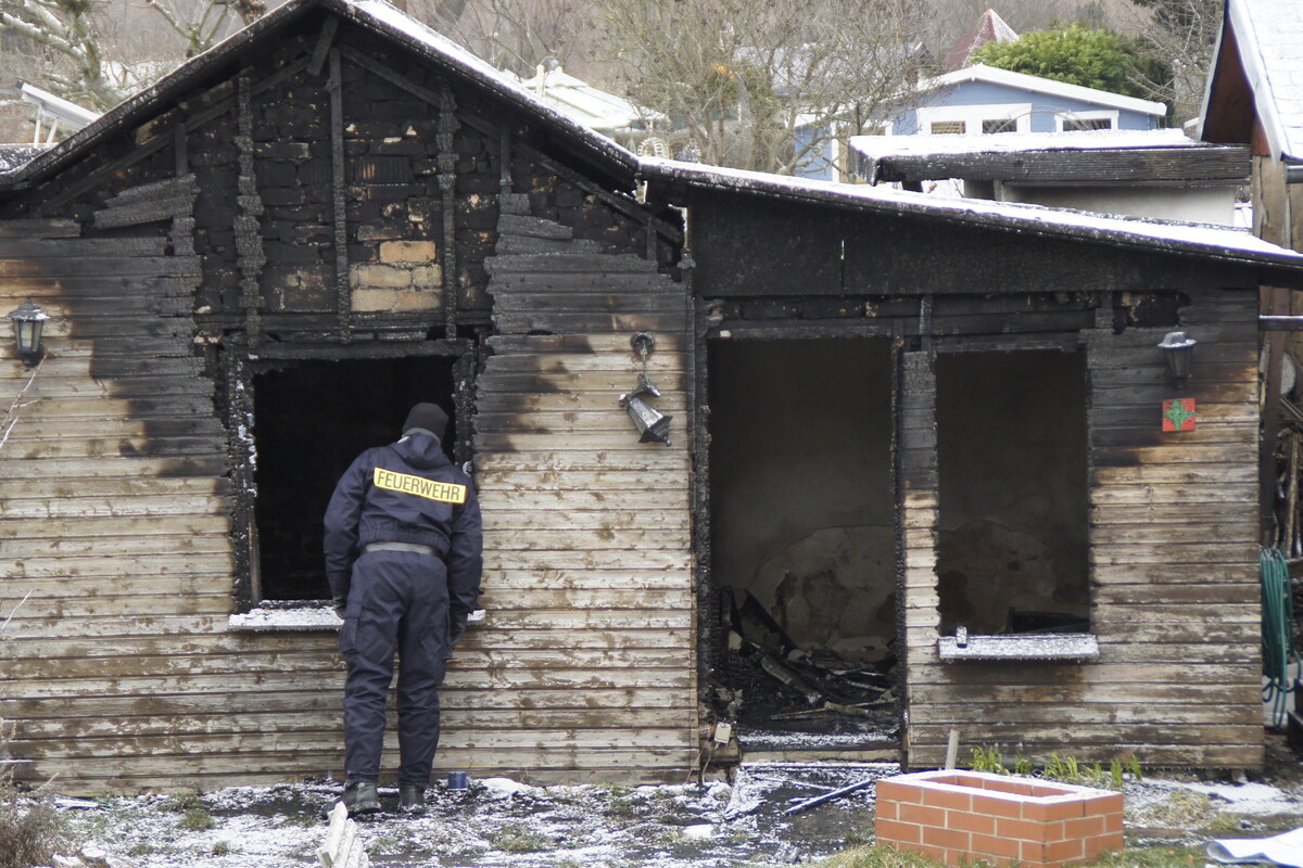 35+ Brand Gartenanlage Dresden, Das gartenhäuschen ging kurz vor