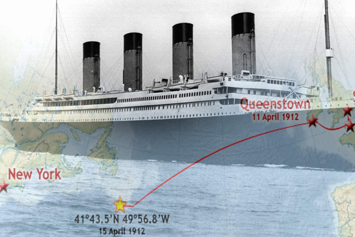 Es gibt bald eine zweite Titanic! Sie fährt dieselbe Route wie damals Es gibt bald eine zweite Titanic! Sie fährt dieselbe Route wie damals