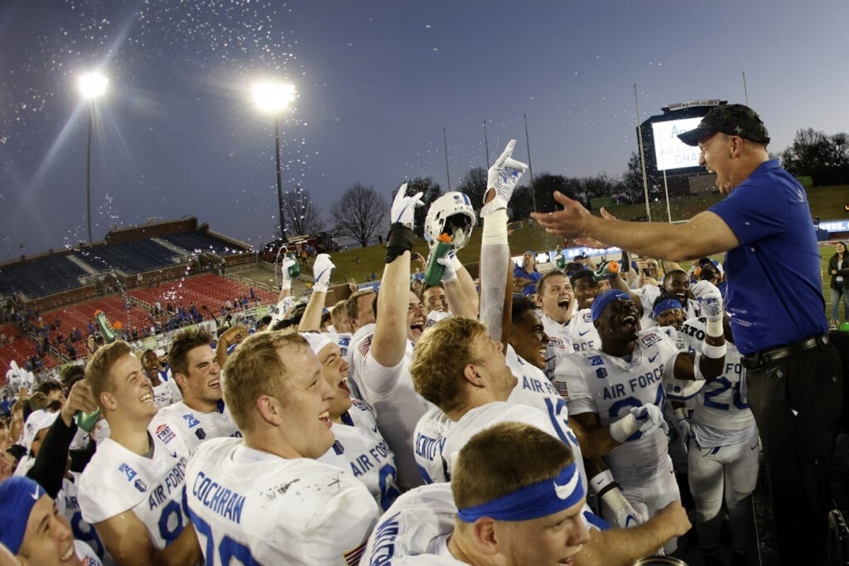 Air Force football slapped with slew of penalties for recruiting violations