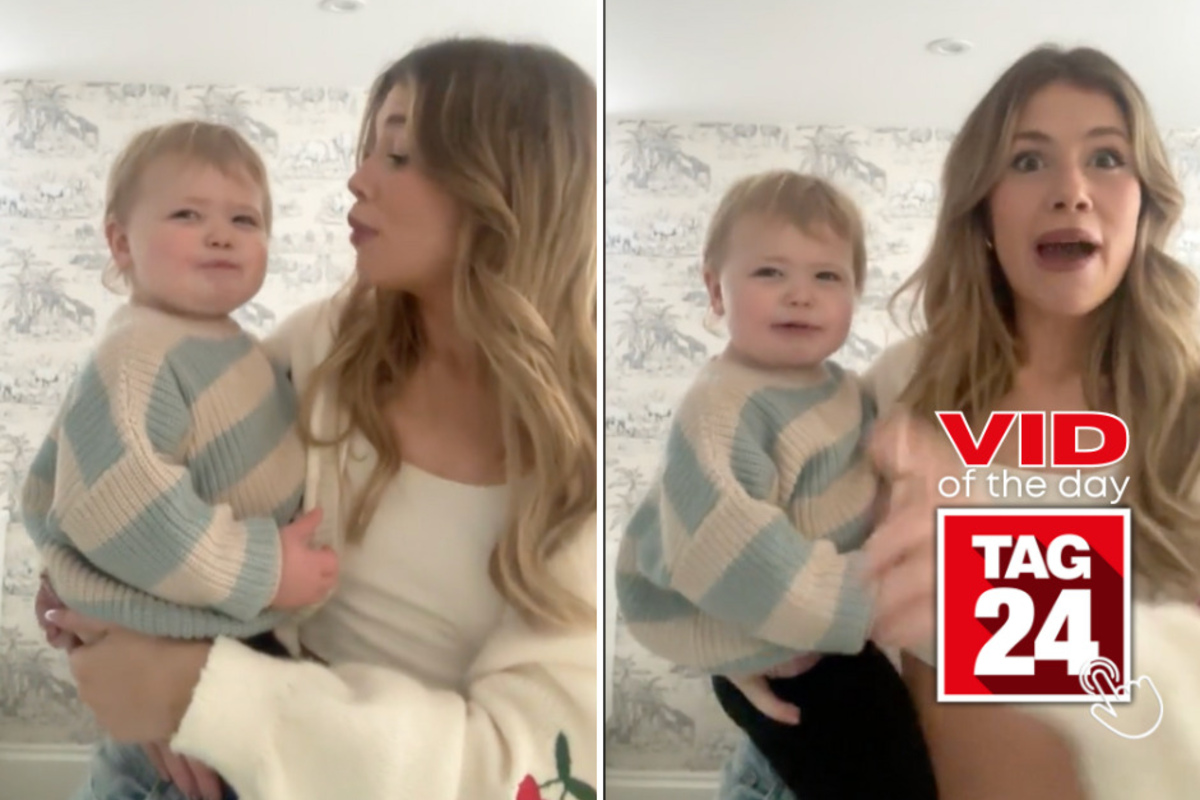 Viral Video of the Day for April 11, 2024: Toddler and mom's adorable ...