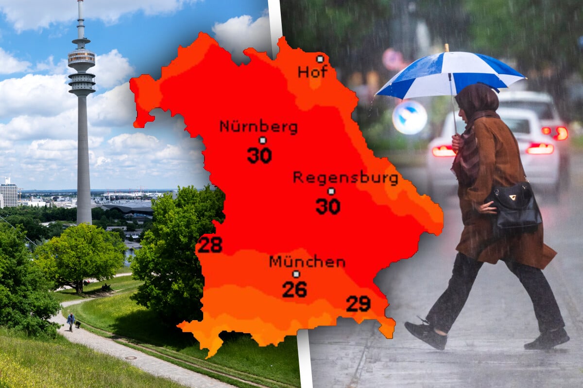 Keine Lust mehr auf Regen? So wird das Wetter in Bayern vom Wochenstart bis Donnerstag