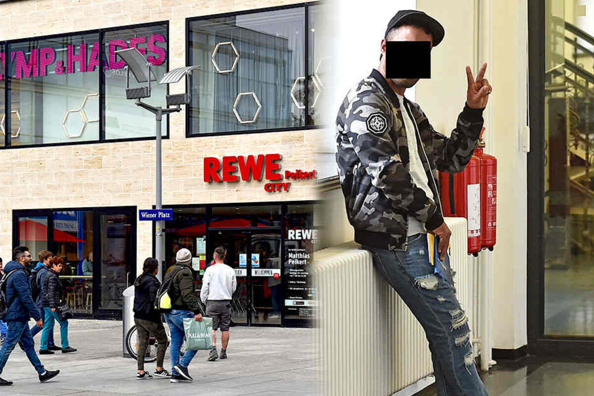Mit Polizisten angelegt: 32-Jähriger machte bei Rewe einen auf IS