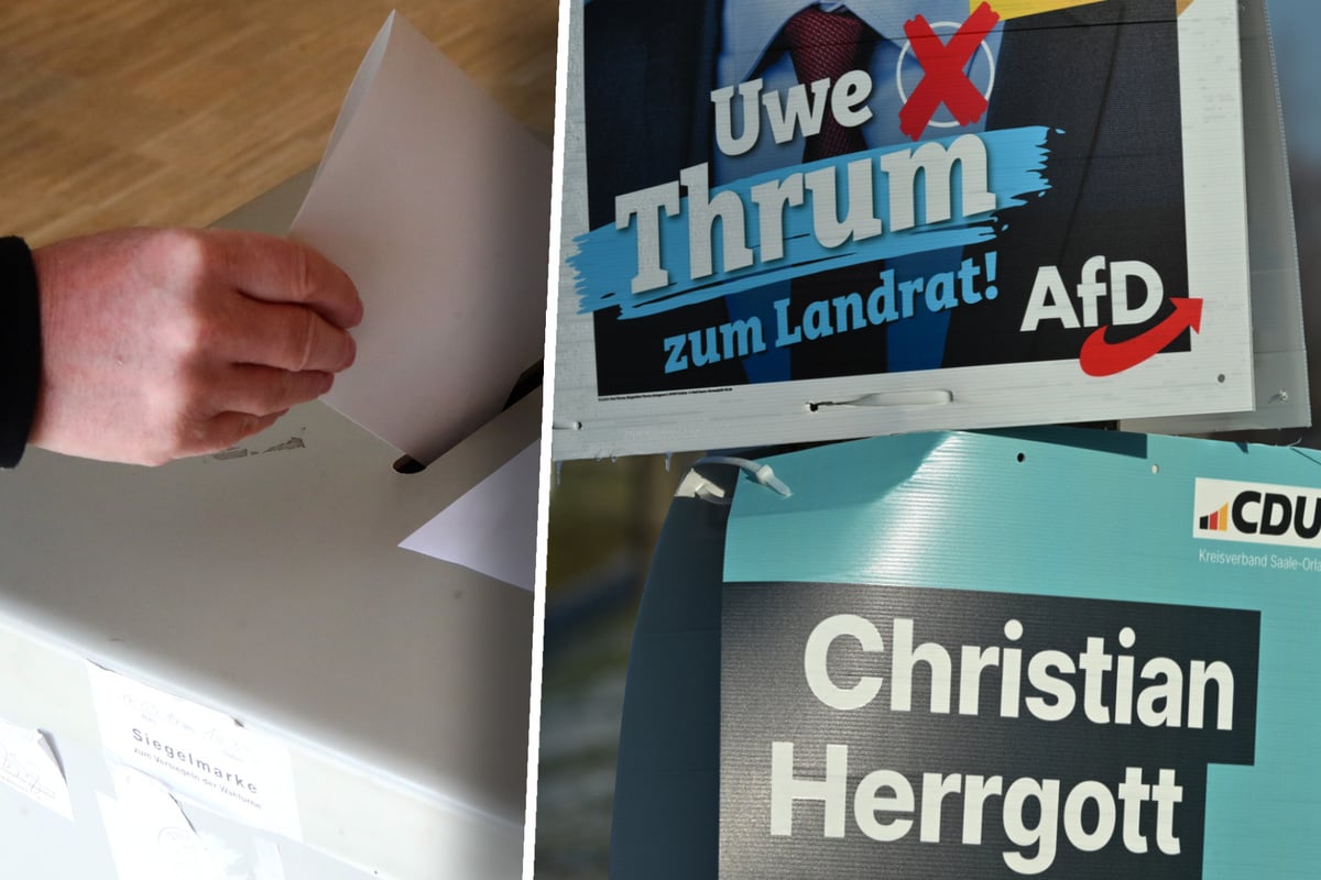 Wahl im Saale-Orla-Kreis: AfD-Kandidat liegt klar vorn!