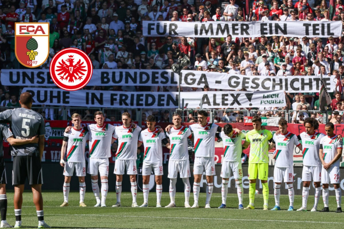 Nach bewegendem Gedenken an Manninger: Eintracht-Comeback in Augsburg bleibt ohne Happy End