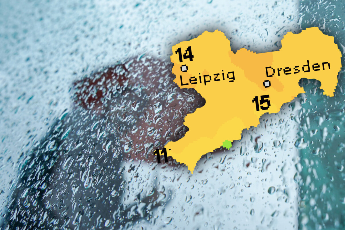 Das Wochenende in Sachsen wird nass! Regen, Regen und noch mehr Regen