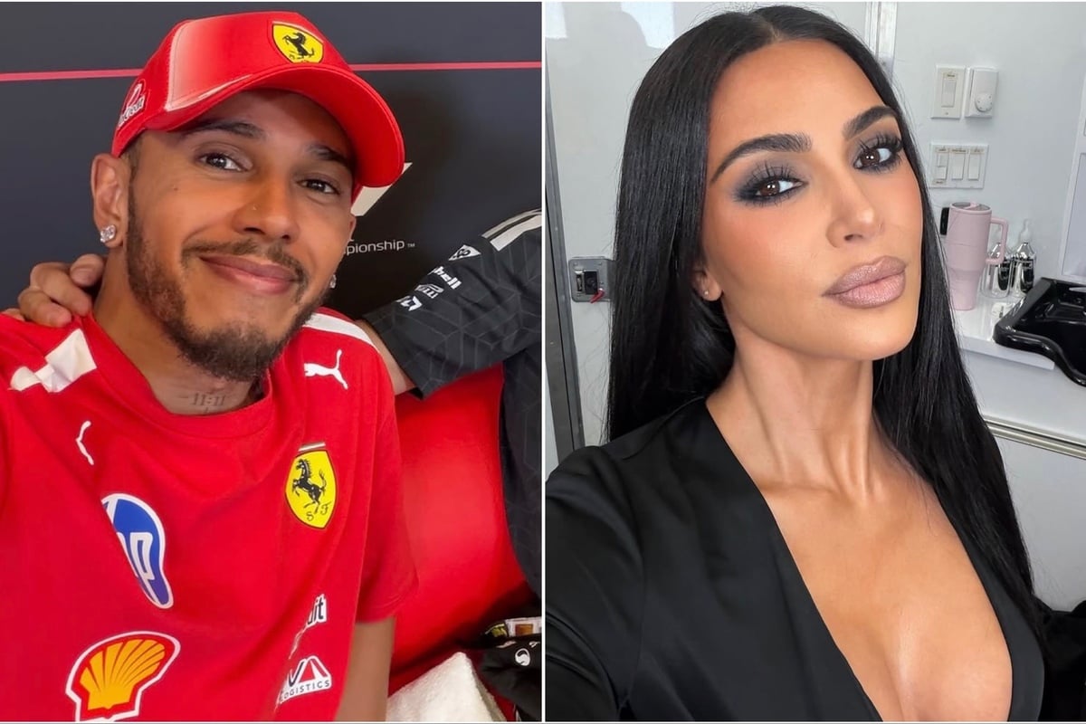 Kim Kardashian's inner circle swoons over Lewis Hamilton romance: "Just what she needs"