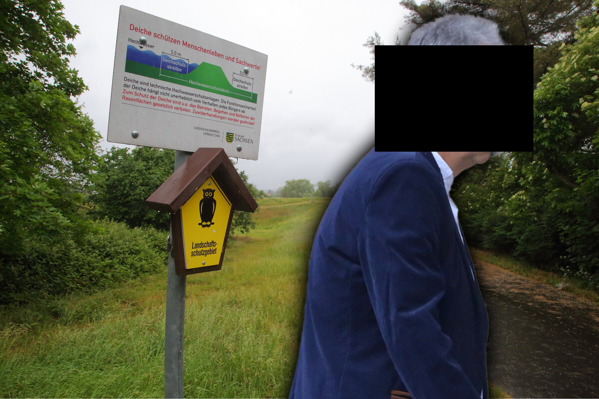Hochwasser-Gaffer bleibt mit Auto auf Elbwiesen stecken: Bußgeld zahlt er nicht!