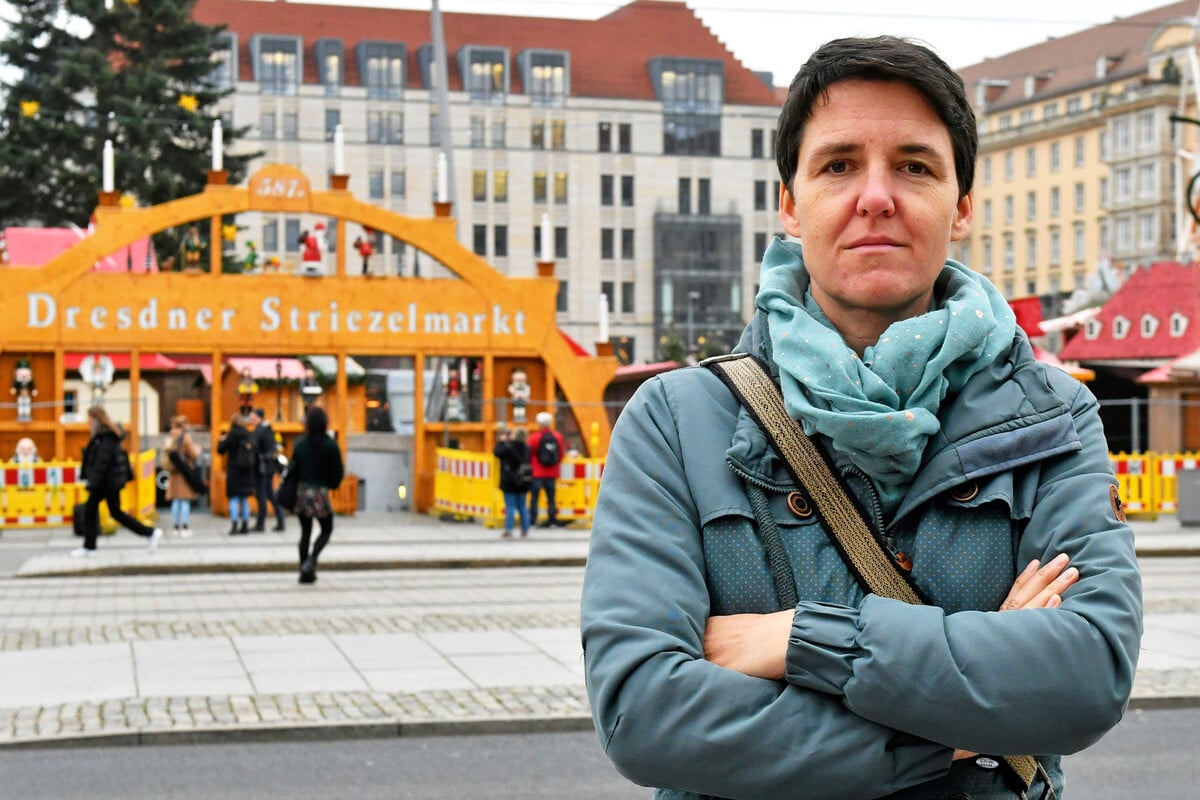 Dresden city councilor Andrea Mühle is fighting against Corona in an apparently lost position