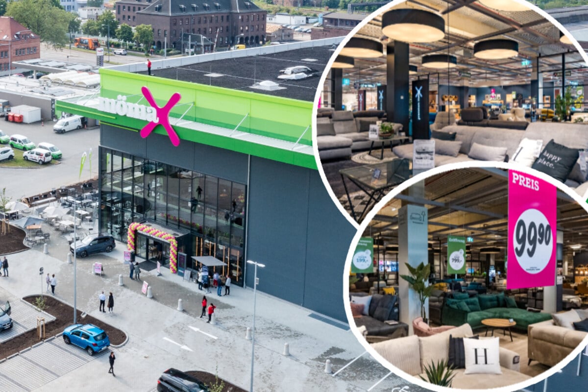 Neues Möbelhaus in Dresden Mömax feiert erste Filiale in Sachsen
