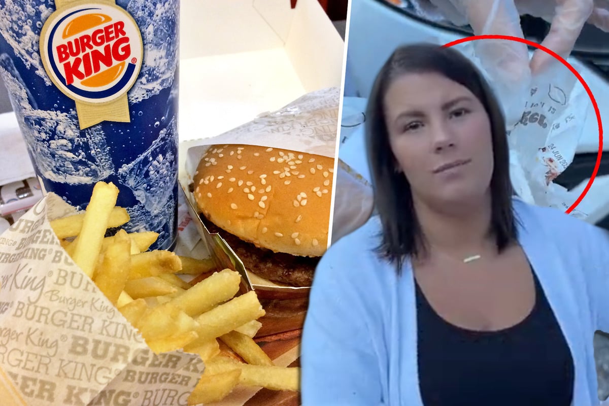Tochter kriegt Horror-Essen mit Blutspritzern bei Burger King: "Mama, ich will keinen Ketchup"