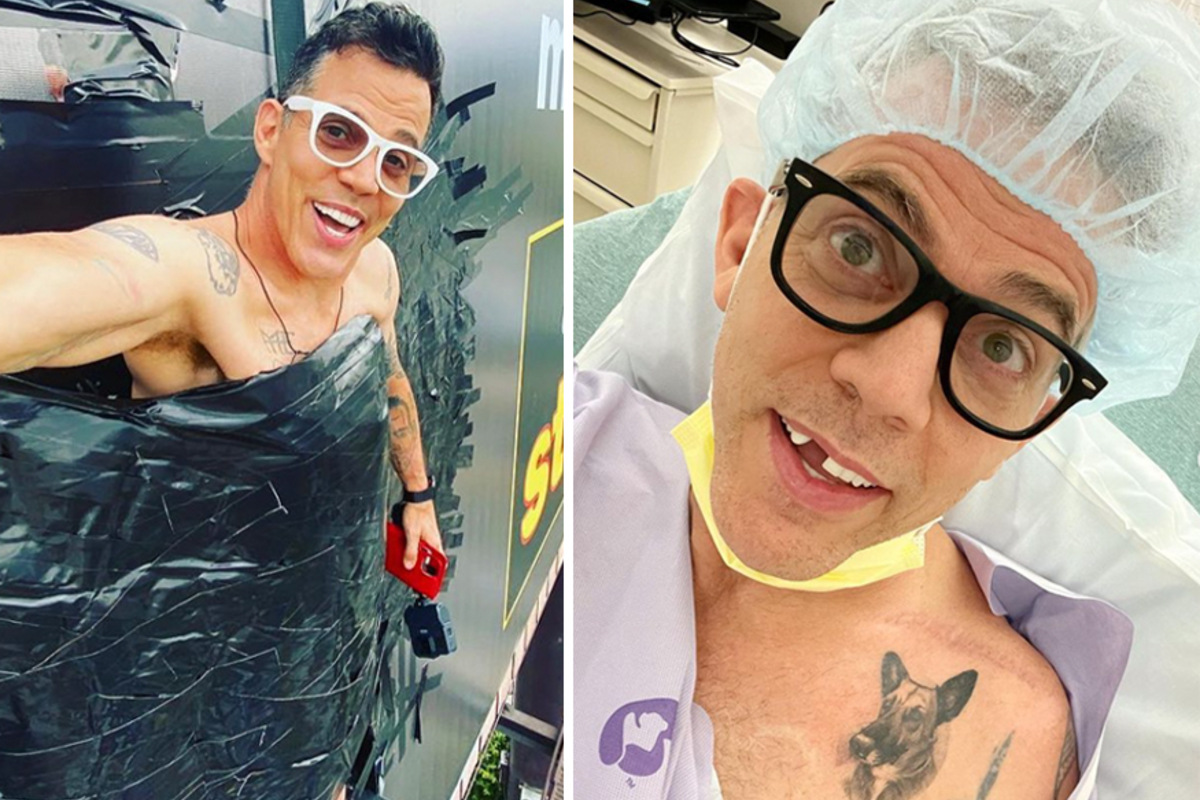 It's a midlife crisis on steroids!' Jackass's Steve-O on ageing, addiction  and planning a face tattoo, Television