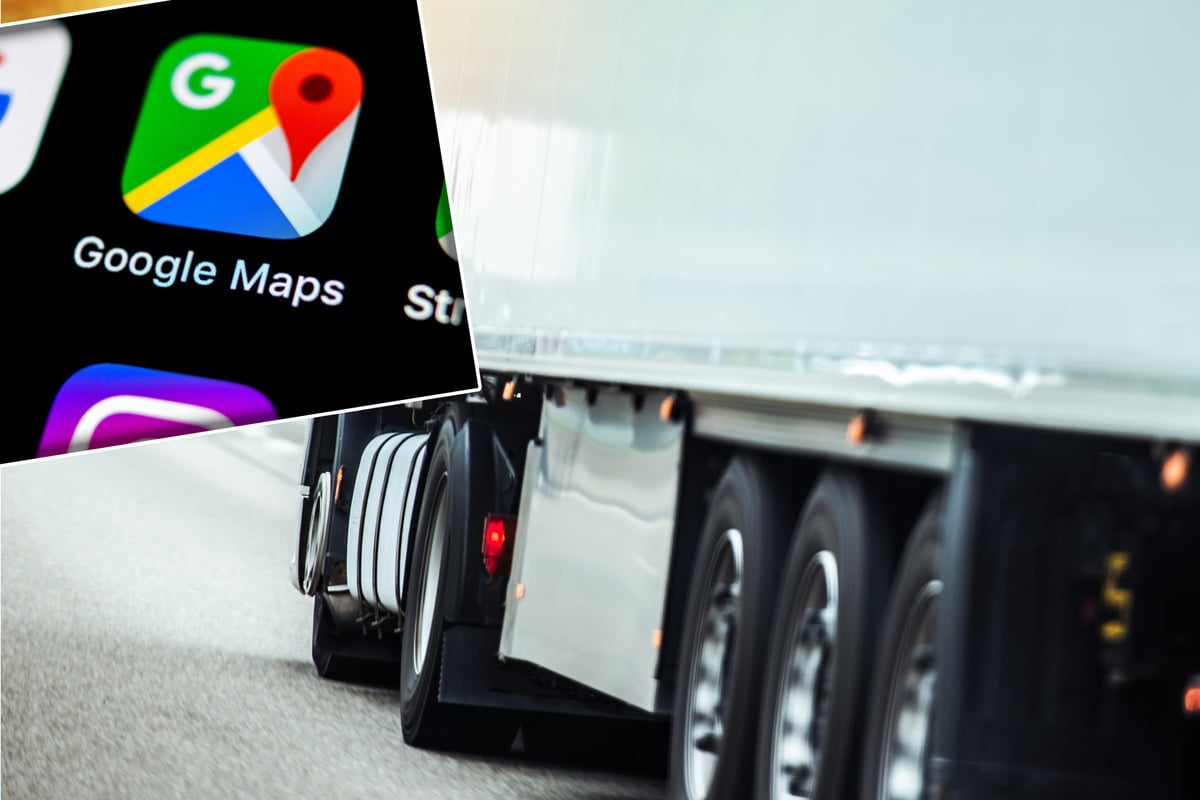 Anwohner entsetzt: Google Maps sorgt für Lkw-Chaos und Gefahr für Leib sowie Leben