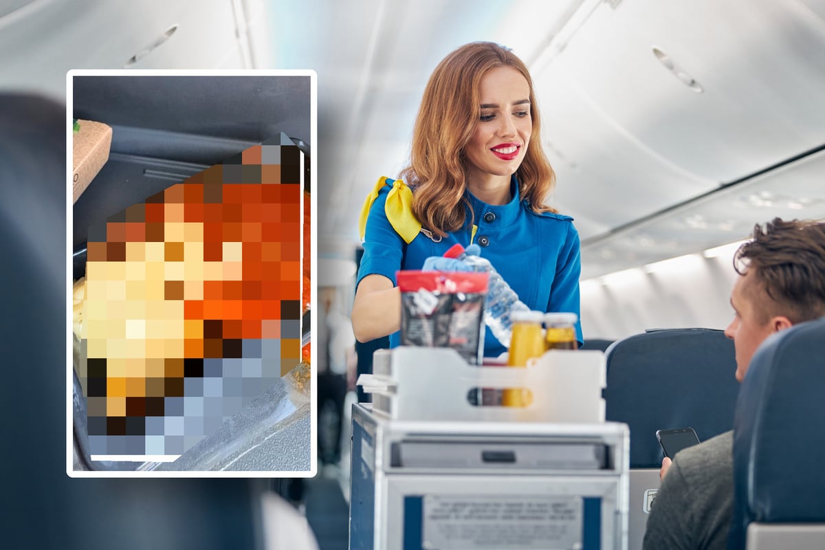 Frau will im Flugzeug für teures Geld Pasta bestellen: Doch was sie bekommt, empfindet sie als Frechheit