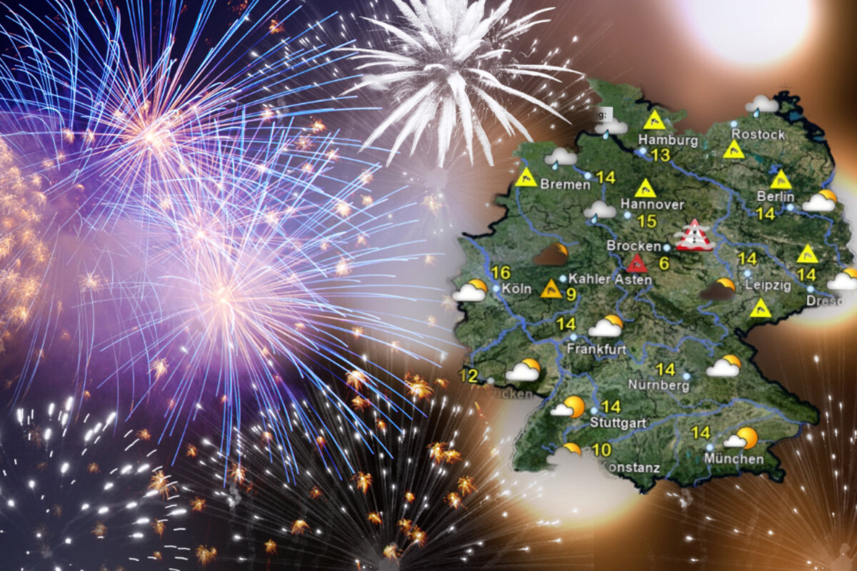 Frühlingshaft ins neue Jahr: Silvester in Deutschland wird ungewöhnlich